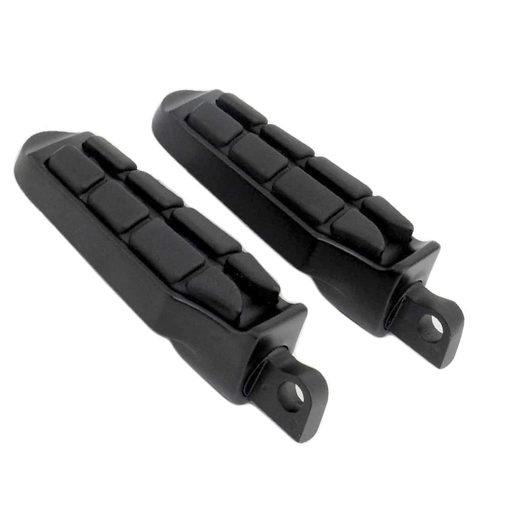 Black CNC Motorcycle Foot Pegs Support Foot Rest Universal For Harley Sportster 