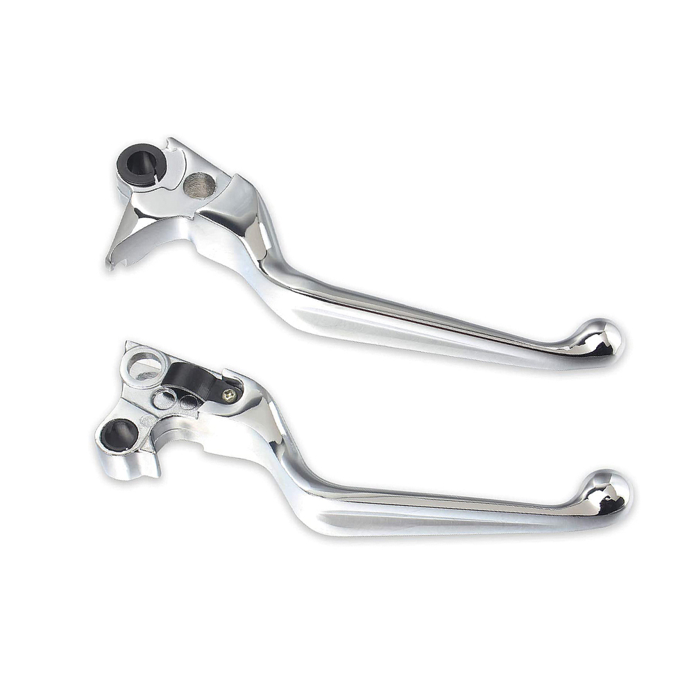 Chrome Brake Clutch Hand Lever For Harley Xl Sportster 883 1200 Softail Dyna Road King Touring Models 