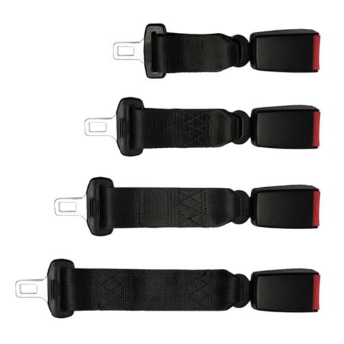 Universal Metal Seat belt Extenders Suitable for All Car Models (2 pieces)